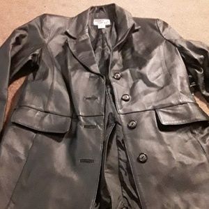 Newport News Best of Europe Leather Jacket
